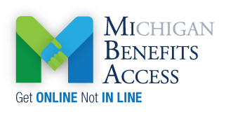 MI Benefits Access Logo