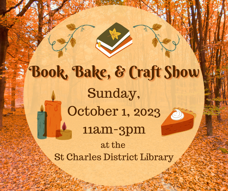 Book Bake Craft sale October 1 2023.png